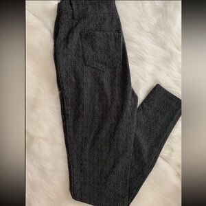 Faded Glory Black Gray Print Jeggings NWOT Size XS